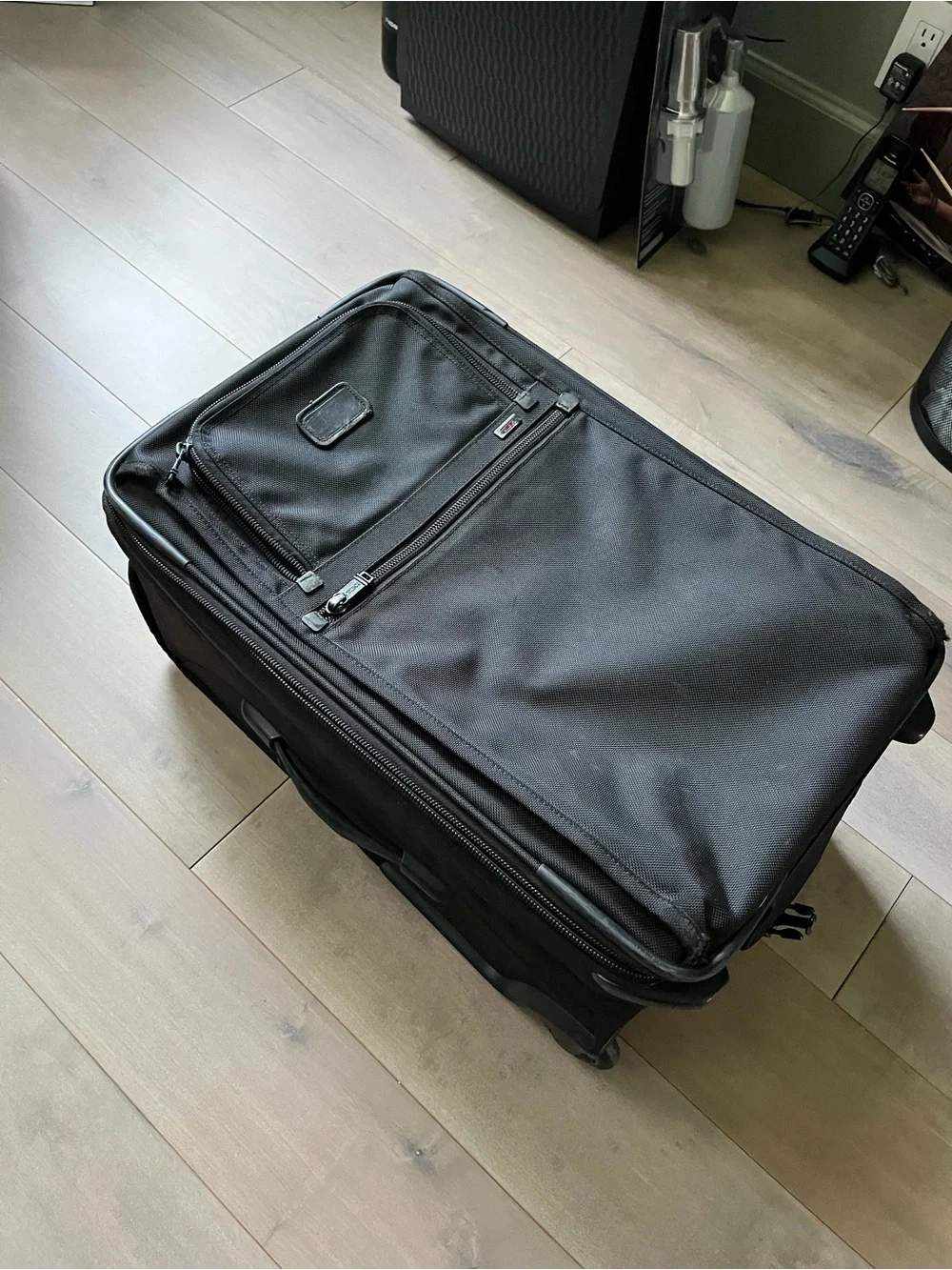 Tumi Black Rolling Travel Garment Bag